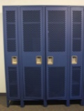 6ft PAINTED FOUR DOOR METAL LOCKERS