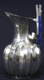 SILVER ON COPPER WATER PITCHER
