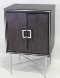 CONTEMPORARY ACCENT CABINET ON BASE