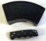 BOKER AK SL/PL BLK 3.25in KNIFE
