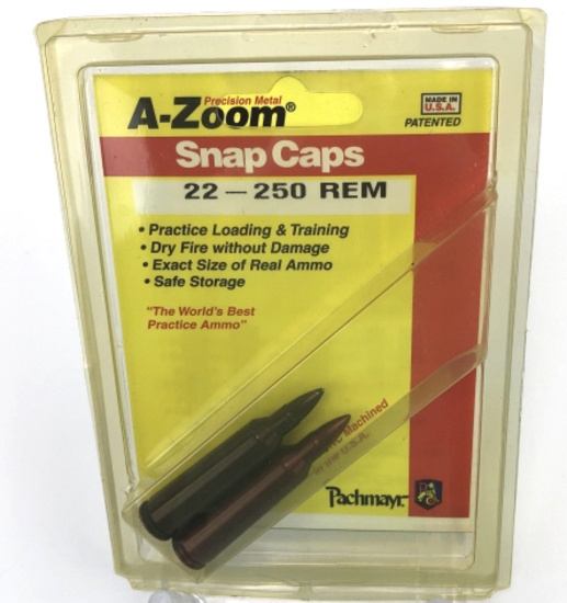 PACHMAYR A-ZOOM RIFLE SNAP CAPS NEW IN PKG. 22-250