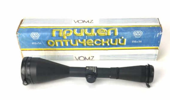 VOMZ PILAD P8X56 RUSSIAN SNIPER SCOPE w/RANGEFINDR