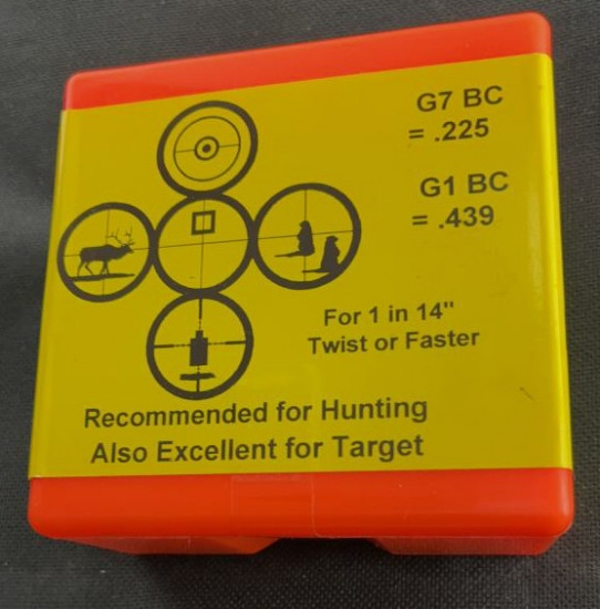 100 BERGER 30 CAL. VLD HUNTING 155 GR. BULLETS