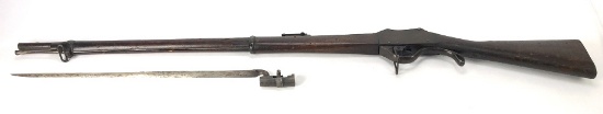 NEPALESE GAHENDRA MARTINI RIFLE WITH BAYONET