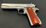 1931 COLT COMMERCIAL GOVT MODEL 1911 NICKEL PLATED