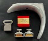 AL FREELAND HOOK BUTT PLATE & (2) SLING KEEPERS