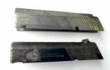 LOT (2) SLIDES ONE MARKED COLT .22 LR