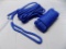 TWO 1/2 X 30FT NYLON DOUBLE BRAID DOCK LINES BLUE