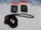 THREE 3/8 X 12FT DOUBLE BRAID DOCK LINES BLACK