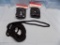 THREE 3/8 X 12FT DOUBLE BRAID DOCK LINES BLACK