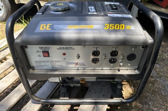 NEW NEVER USED BE3500PS GENERATOR