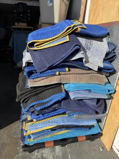 (5) COMMERCIAL PACKING BLANKETS