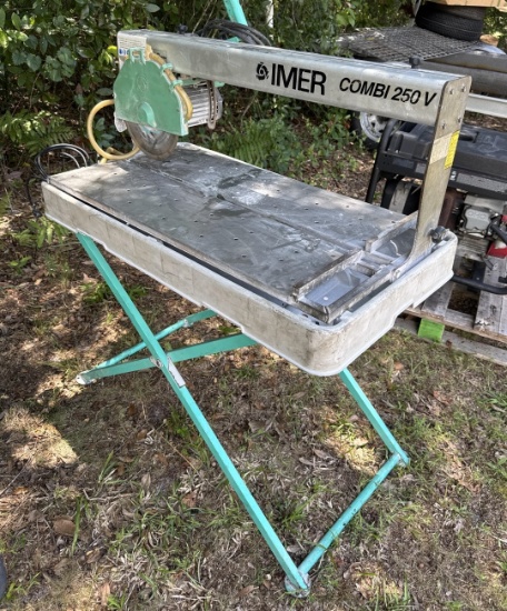 IMER MADE IN ITALY 115V WET SAW