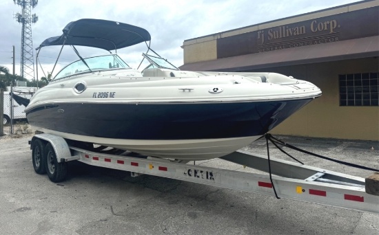 2005 SEA RAY 240 SUNDECK, NO TRAILER