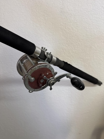 PENN 113H SENATOR 4/0 REEL & PENN SLAMMER ROD