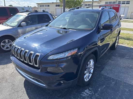 2016 JEEP CHEROKEE LIMITED 4X4