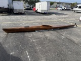 16' WOOD ROWING SCULL