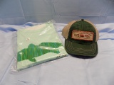 LONG SLEEVE PERFORMANCE T & CAP SEAFOAM/GREEN 2XL