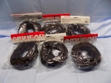 LOT OF SIX DOCK LINES, 3/8 X 20FT