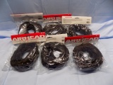 LOT OF SIX DOCK LINES, 3/8 X 20FT