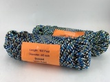 LOT (2) BRAIDED ROPE 100' LONG 3/8 DIAMETER