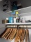 CONTENTS OF SHELF AND HANGERS SEE PHOTOS