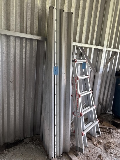 (20) ALUMINIUM HURRICANE PANELS 86"X16"
