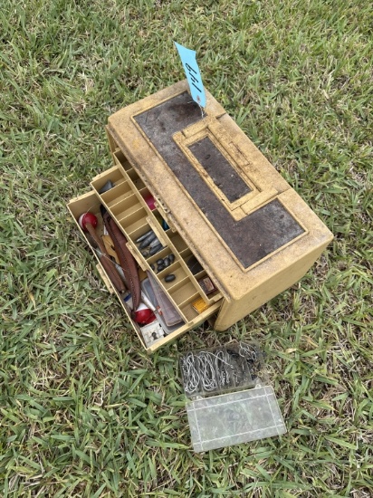 TACKLE BOX WITH CONTENTS