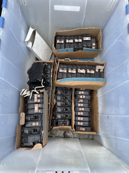 TUB OF CIRCUIT BRAKERS