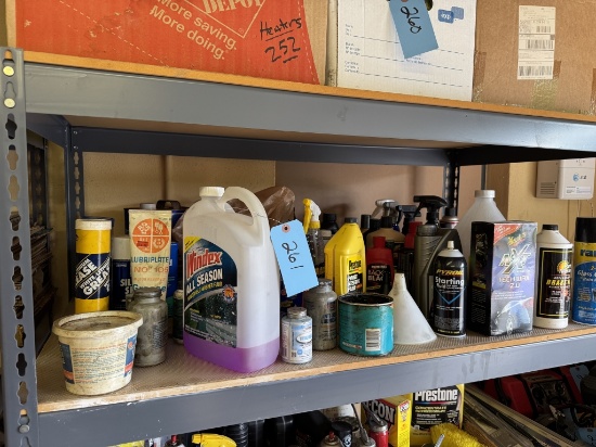 CONTENTS OF SHELF