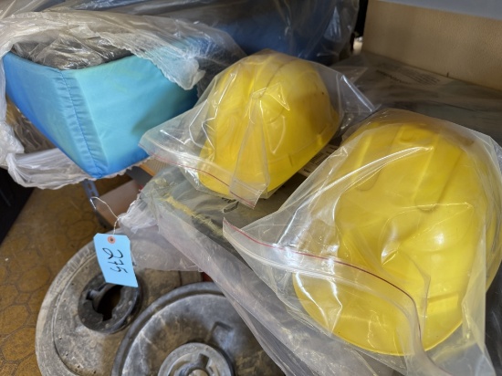 SHELF LOT HARD HATS
