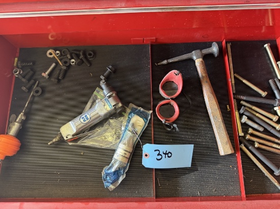 TOOL LOT DRAWER OF TOOLS (TOOLS ONLY NO TOOLBOX)