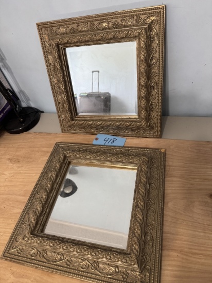 (2) 16X16 MIRRORS