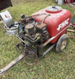 FMC GAS POWERED TRAILER SPRAYER