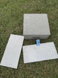 ALUMINIUM BOX & (2) PANNELS