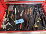 TOOL LOT DRAWER OF TOOLS (TOOLS ONLY NO TOOLBOX)