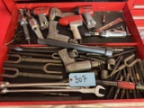 TOOL LOT DRAWER OF TOOLS (TOOLS ONLY NO TOOLBOX)