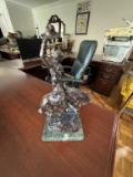 SIGNED COWBOY STATUE