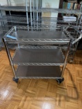 WIRE ROLLING CART