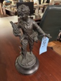 SIGNED STATUE