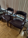 PAIR ARM CHAIRS