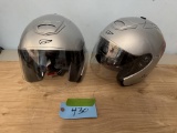 PAIR HELMETS