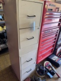 4 DRAWER METAL FILE CABINET