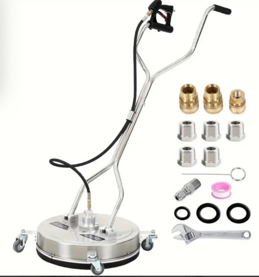 NEW 20" PRESSURE WASHER SURFACE CLEANER ATTACHMENT