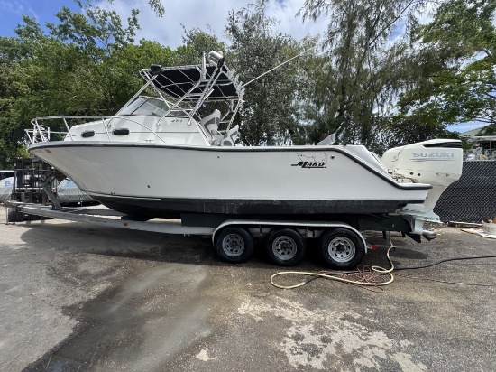 1997 Mako 293 W/ Twin 2018 Suzuki 300 (No Trl)