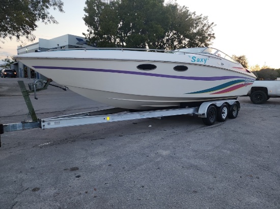 1993 Baja 29 Boat With Trailer