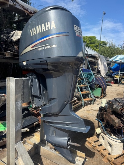 (2) 2008 F250 YAMAHA FOUR STROKE OUTBOARD MOTORS
