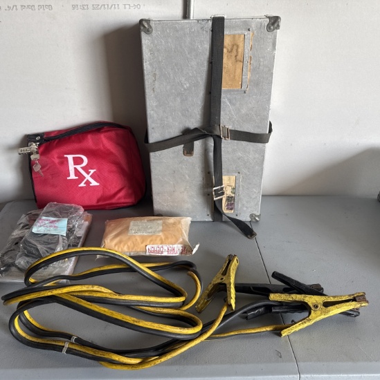 RX LOCKABLE BAG JUMPER CABLES 3D GLASSES LIFEVEST