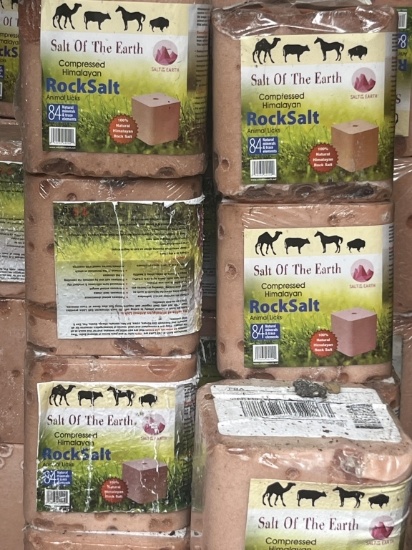 (50) 5lb Blocks Of Salt