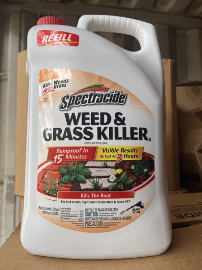 (4) 1.33 Gallon Spectracide Weed & Grass Killer